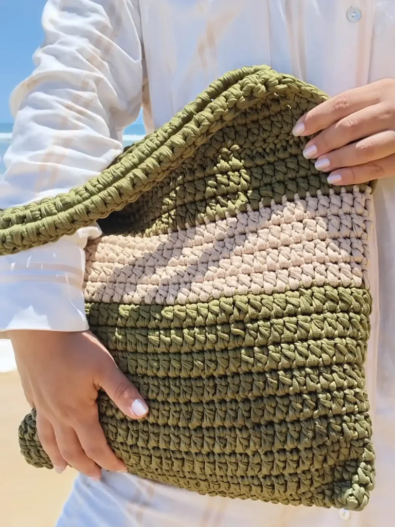 Bolsa Ecobag de Crochê: Sustentabilidade e Estilo em um Só Acessório