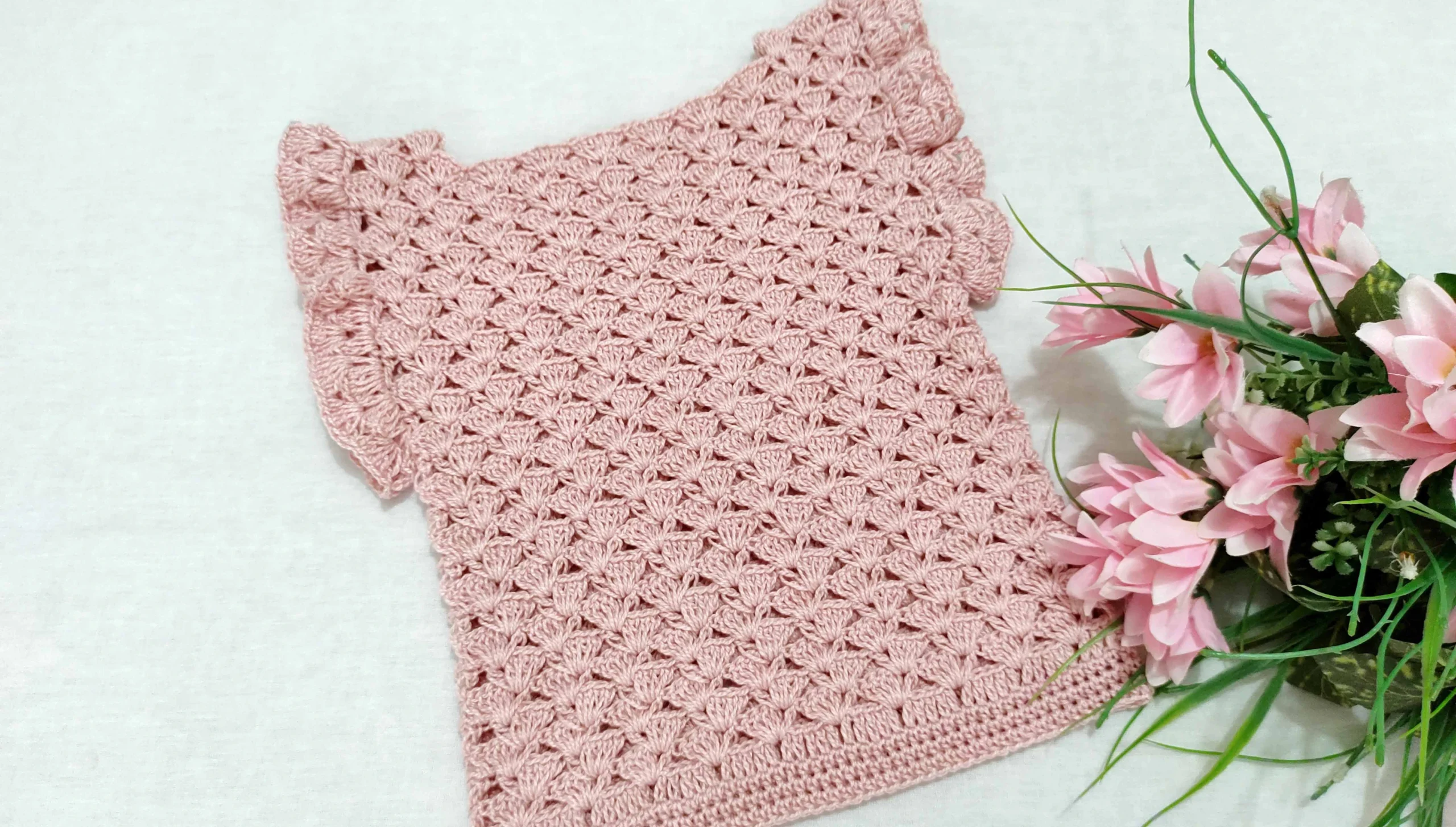 blusa de croche infantil