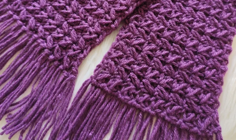 Cachecol de Crochê: Aconchego e Estilo  para o Outono e Inverno