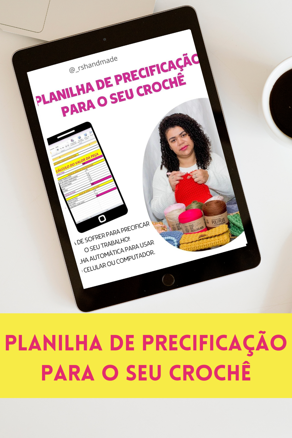 planilha de precificação para crochê