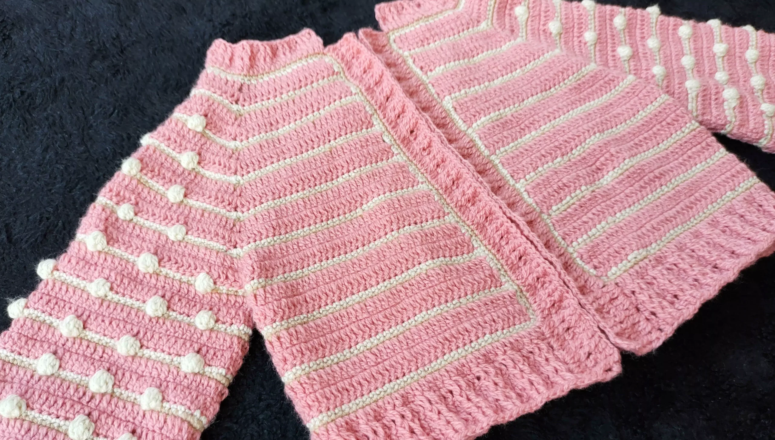 conjunto de croche infantil