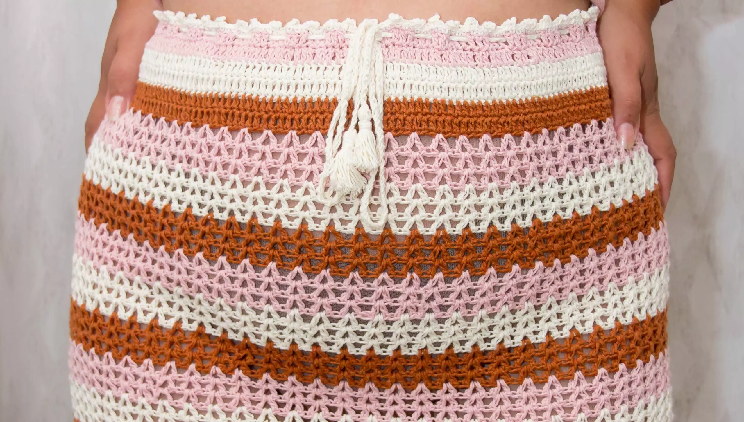 saia de croche